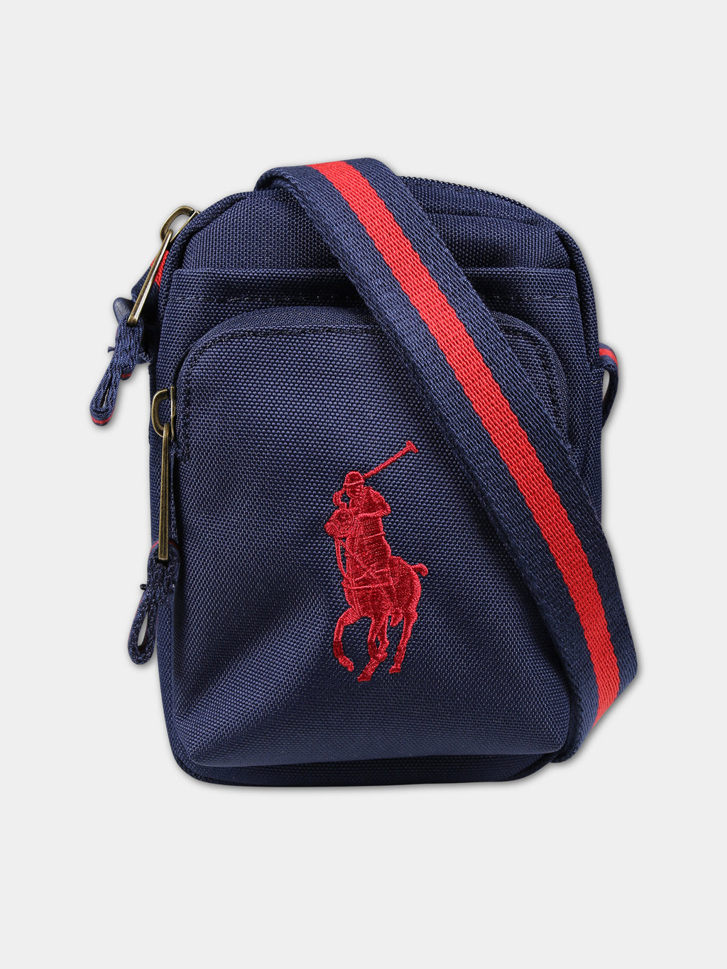 Sac bleu pour fille avec logo